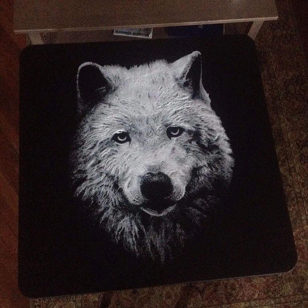 Wolf salt portrait honoring House Stark - Brian Owens