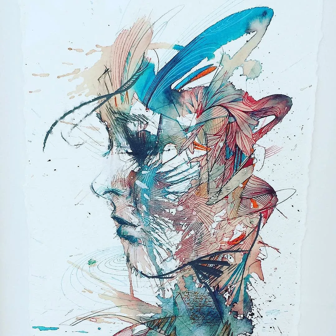 Momentary tranquility - Carne Griffiths