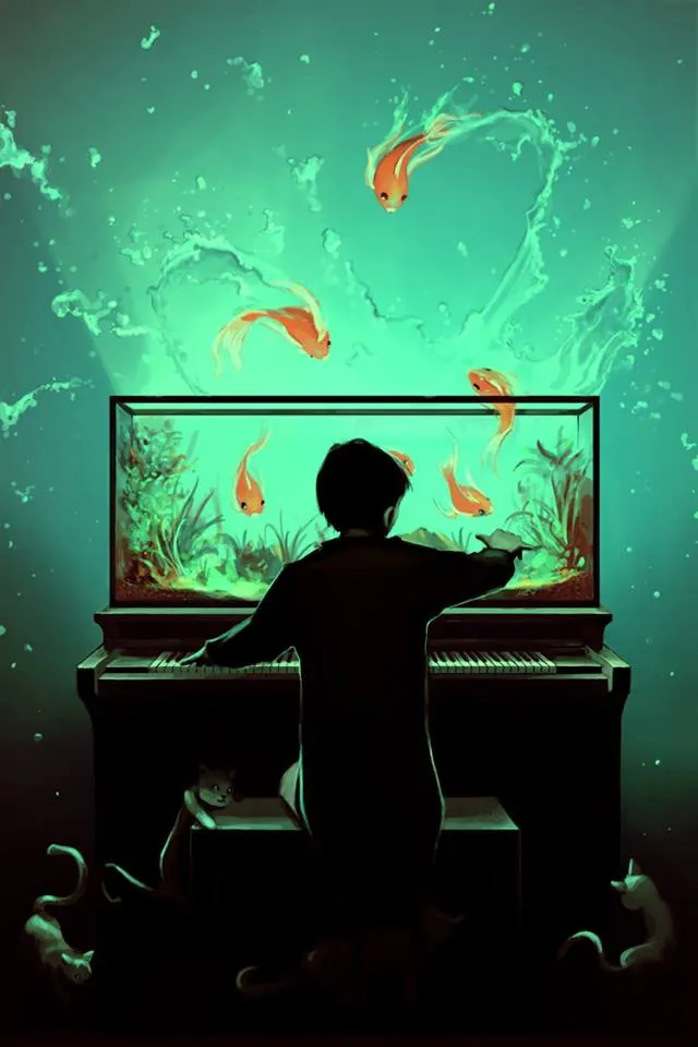 Piano-Poissons - Cyril Rolando