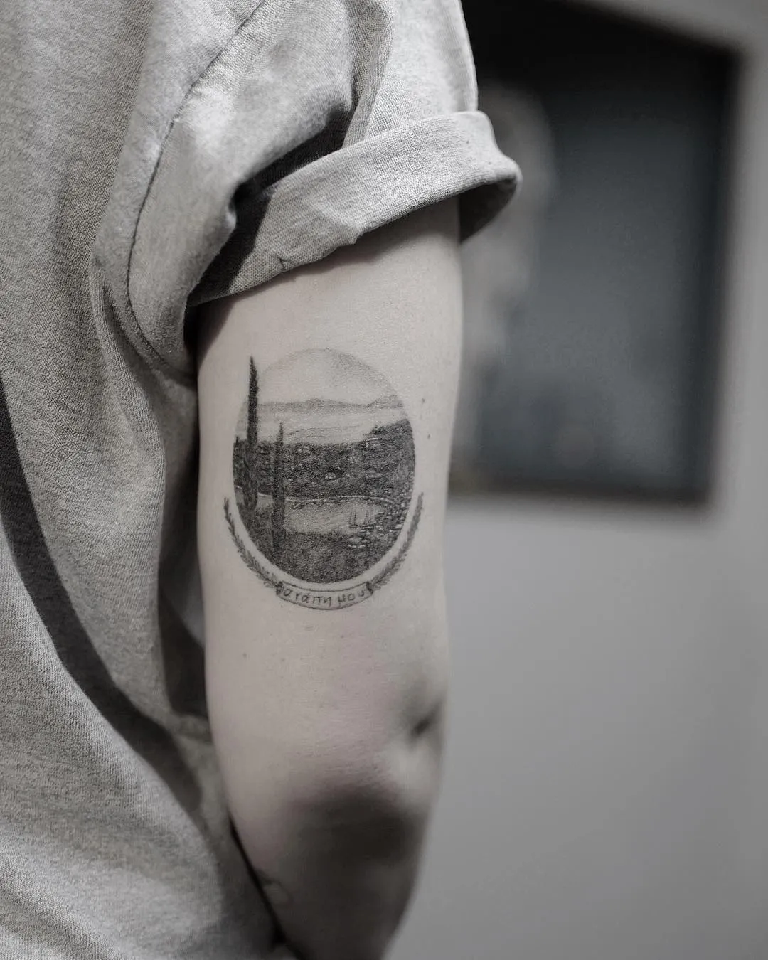 Tatouage de paysage – Dr Woo