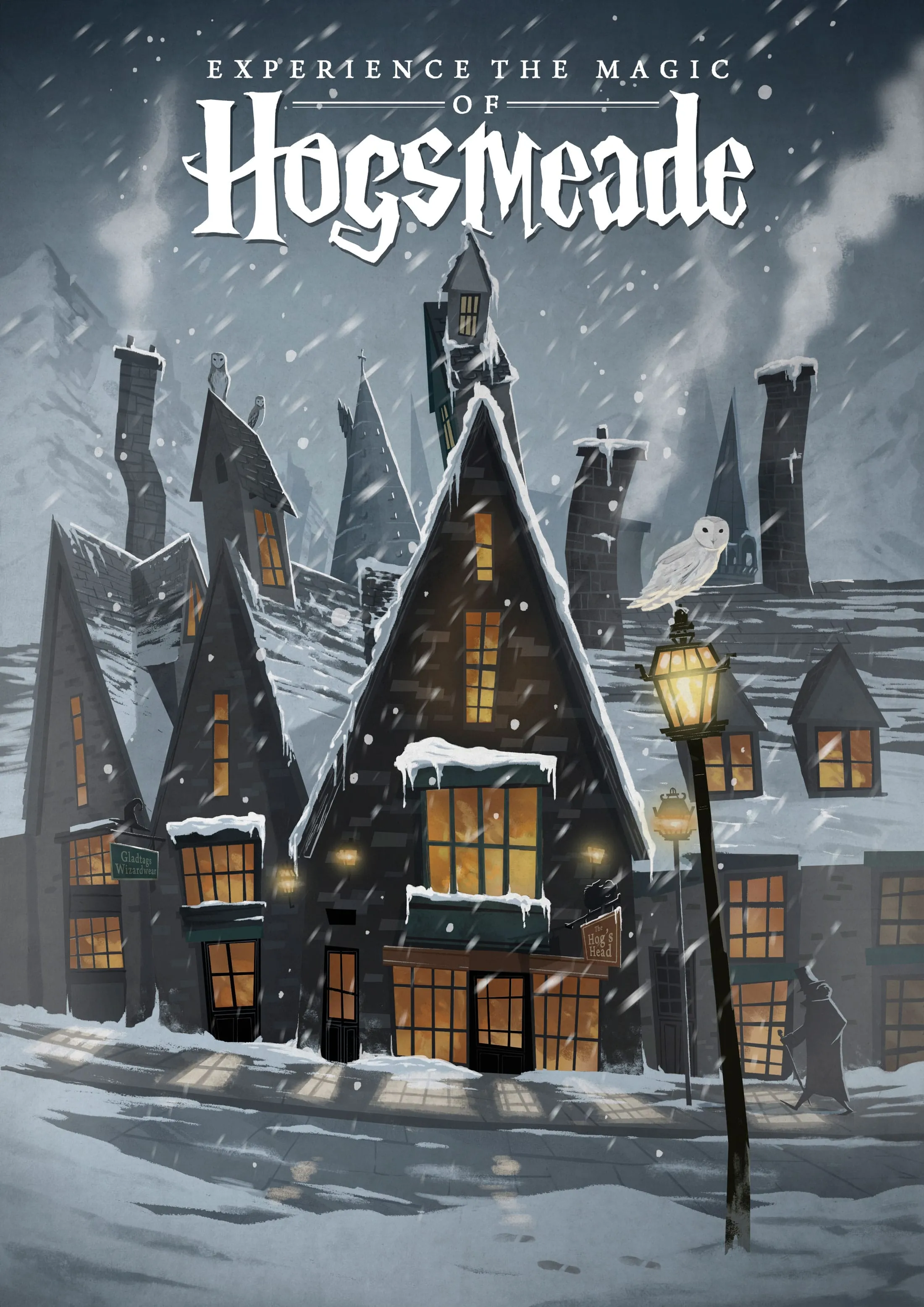 Hogsmeade (Pré-au-Lard) par Nicolas Rix