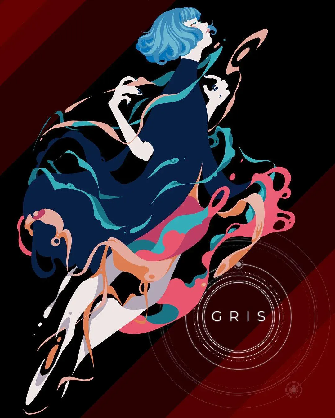 Fan art GRIS – Anna Kilgrow (@naanzu)