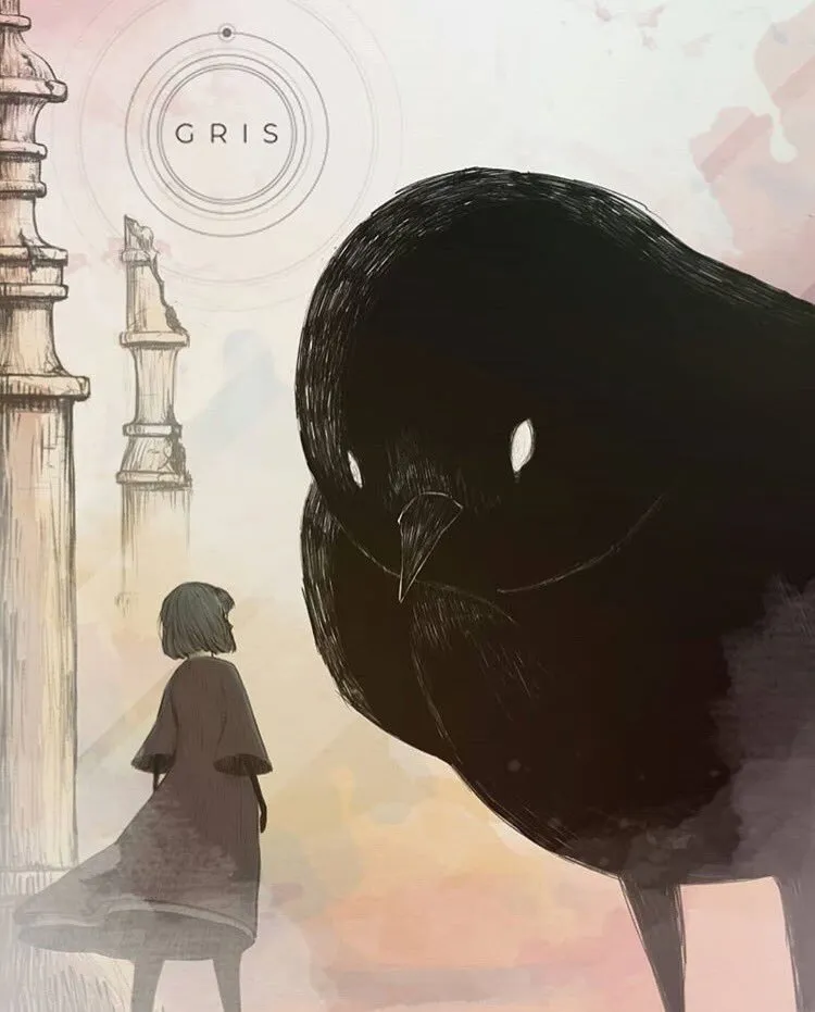 Fan art GRIS – Elena Constanzo