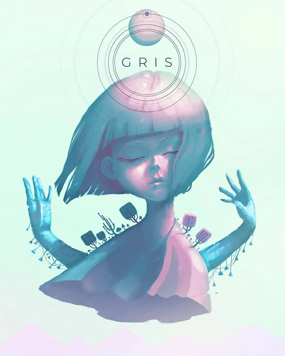 Fan art GRIS – Miina (@artmiina)