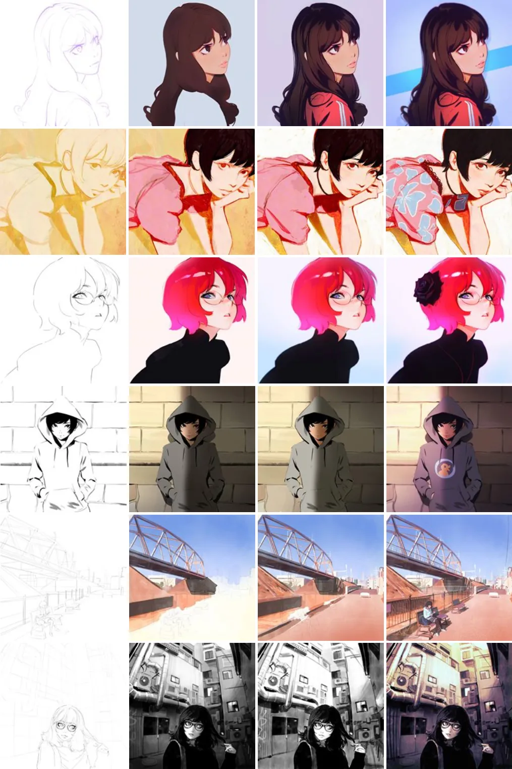 Progression par Ilya Kuvshinov