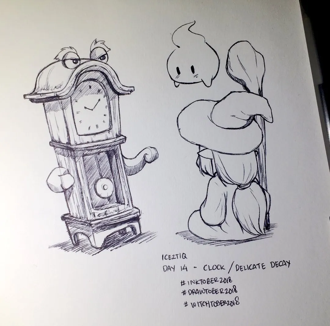 Horloge – Hendry Roesly, Inktober 2018