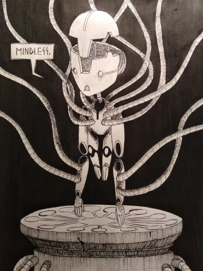 Mindless (Inktober jour 2) – Fergal