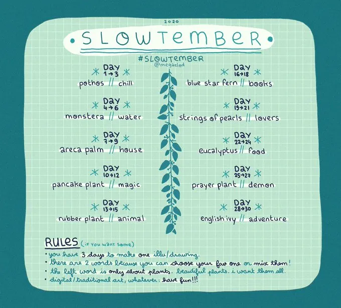 Slowtember 2020 – megaleod