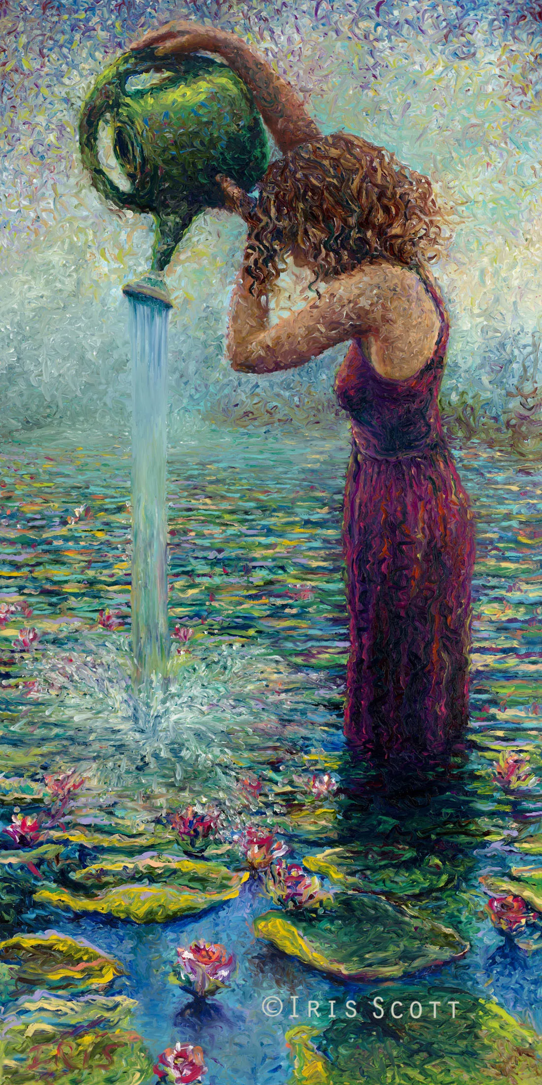 Thirsty Water Lilies – Iris Scott