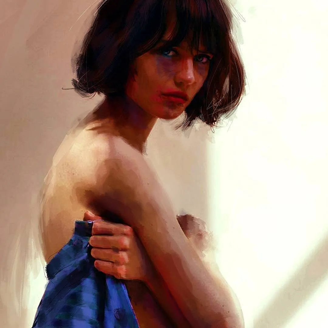 Portrait, modèle inconnu © Ivana Besevic