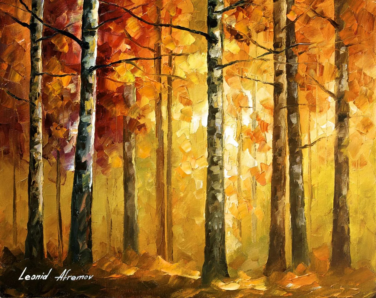 Hidden Tree – Leonid Afremov