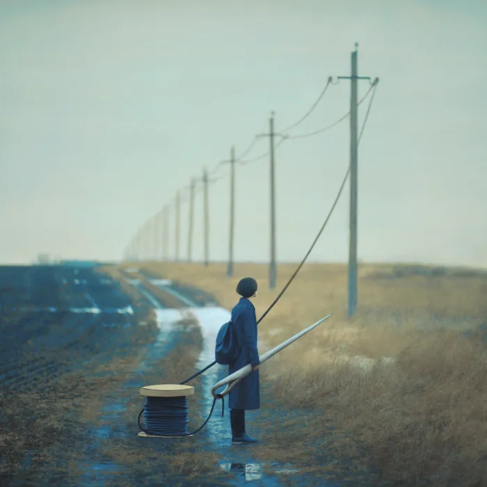 Fil tendu © Oleg Oprisco