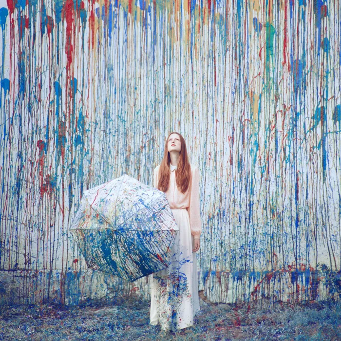 Pluie de peinture © Oleg Oprisco