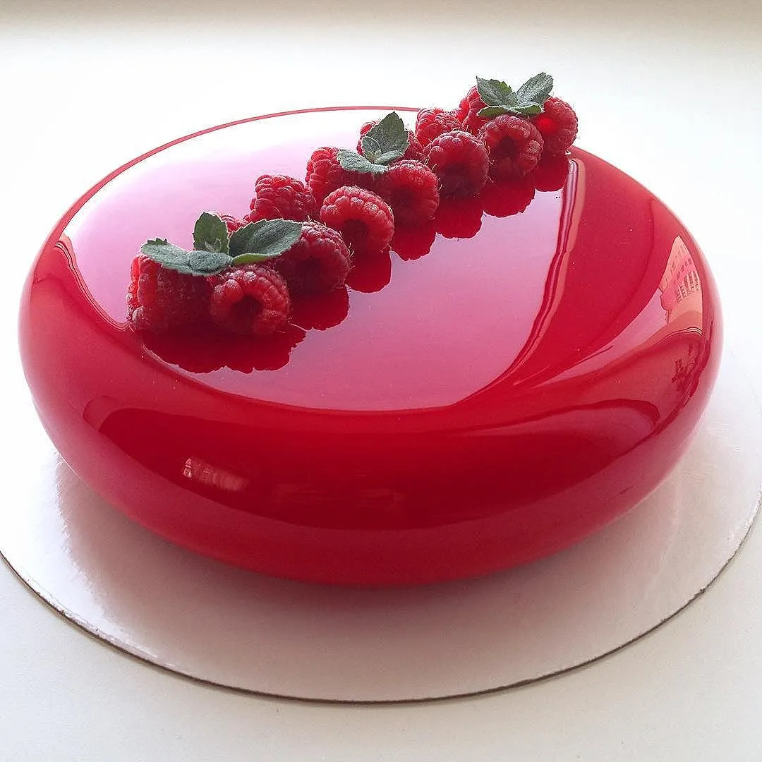 Gâteau et glaçage #4 (framboise) © Olga Noskkova