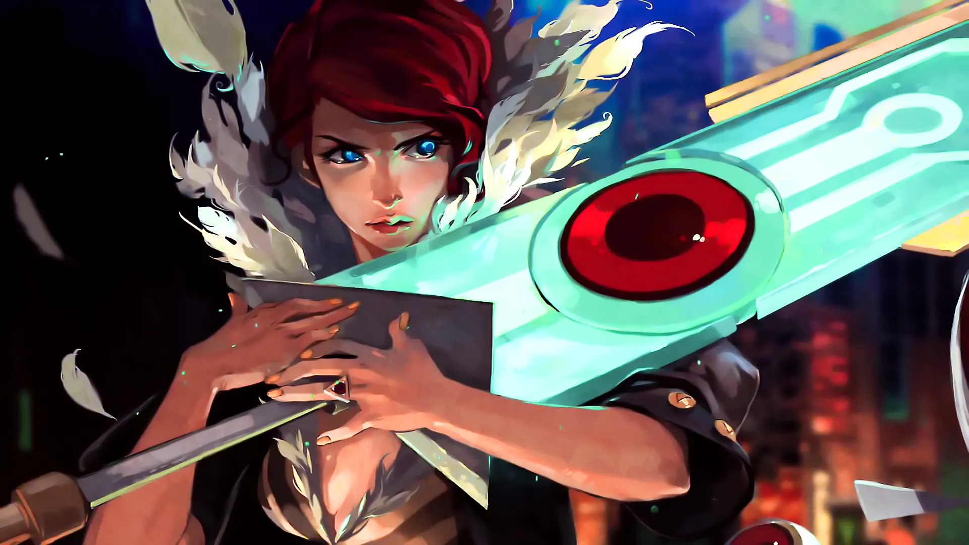 Red Holding The Sword, Transistor game