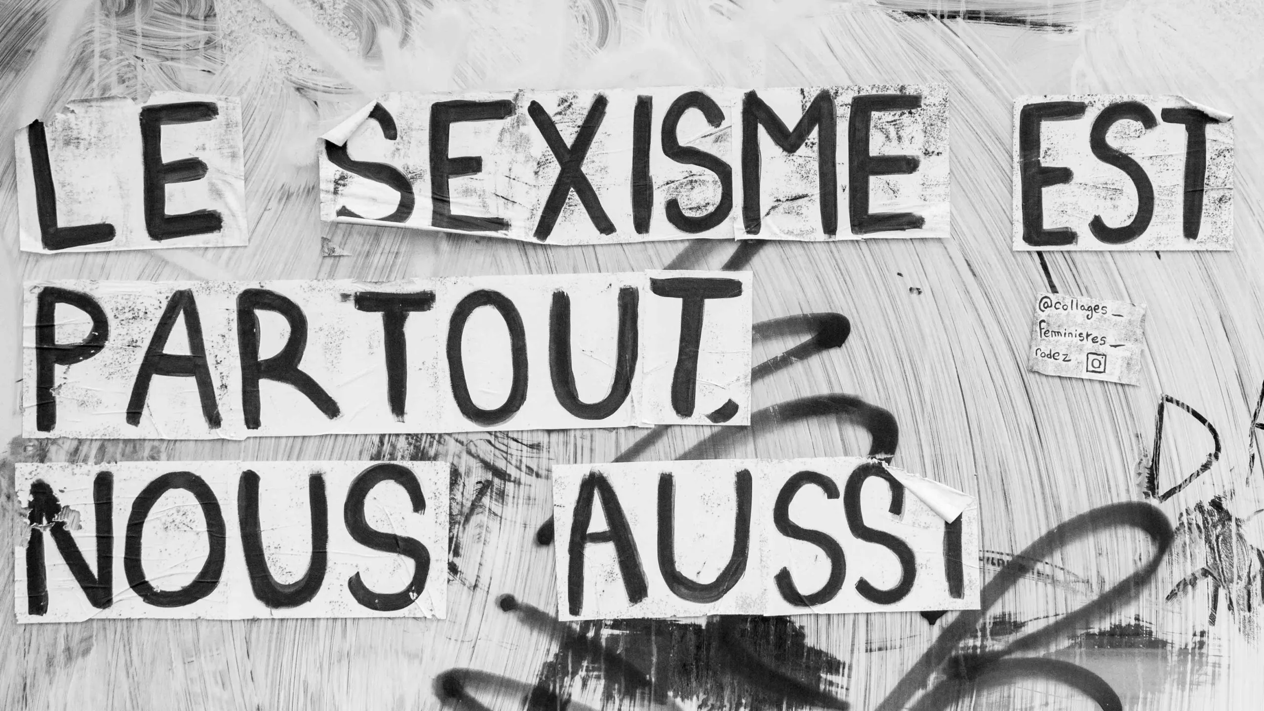 Sexisme street art © Creative Commons CC BY-NC 4.0