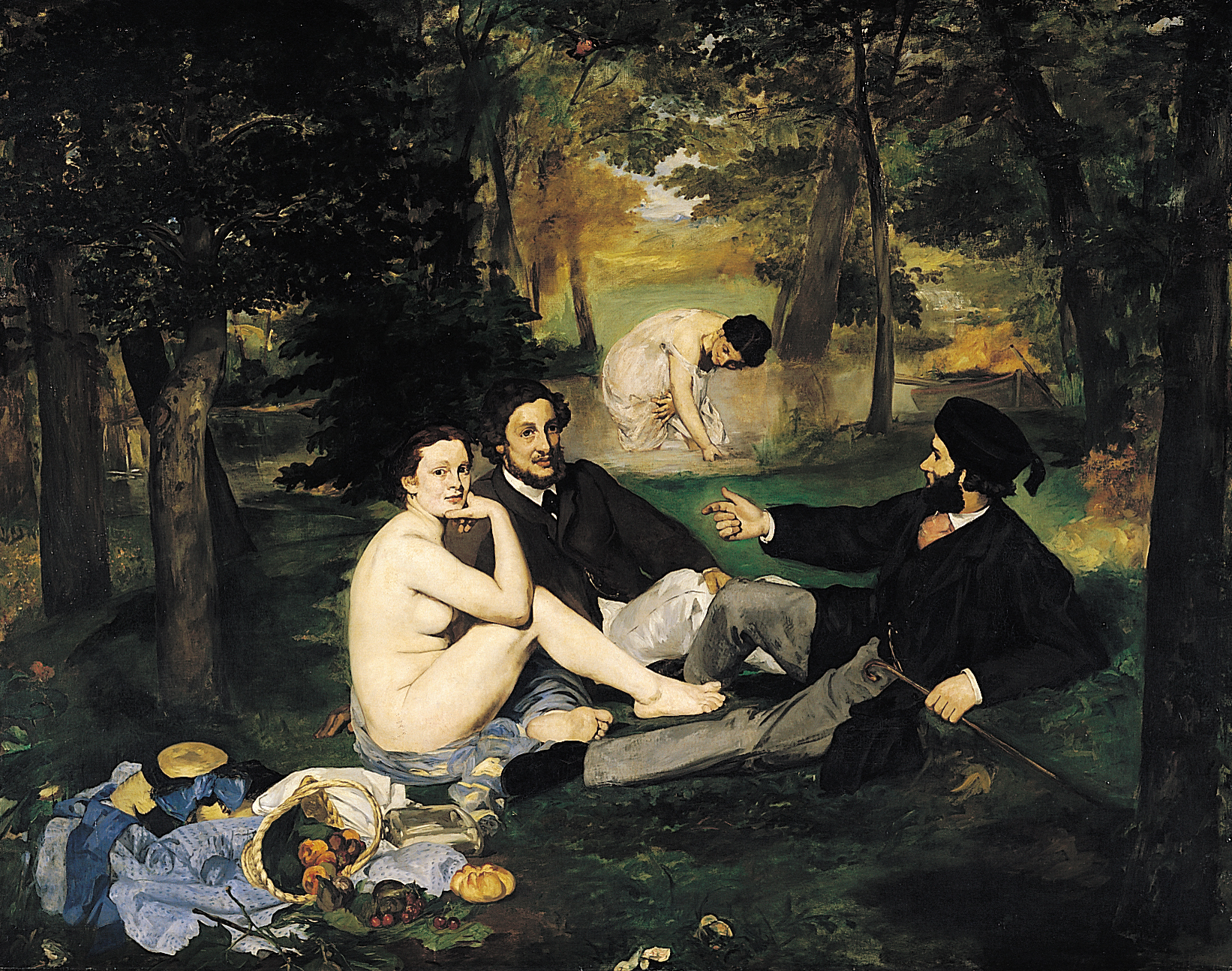Édouard Manet – Le Déjeuner sur l’herbe, 1863, Musée d’Orsay